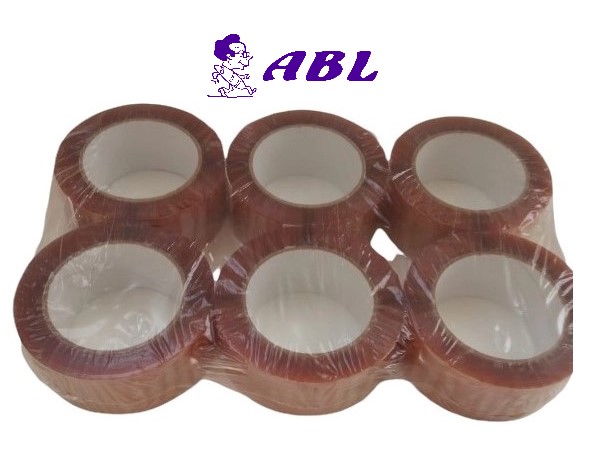 6 ROLLO PRECINTO TRANSPARENTE