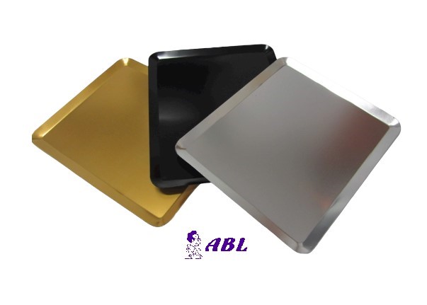 BANDEJA ALUMINIO ANODIZADO PLATA 40X30CM