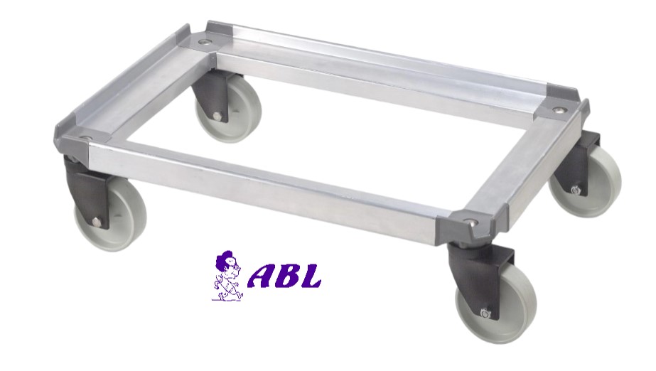 BASE ROTANTE ALUMINIO PARA CESTOS PLASTICO (MEDIDA INTERIOR 62.5X47.9CM)
