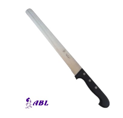 CUCHILLO INOX BIZCOCHO 30CM + PUÑO H.JIMENEZ PUNTA REDONDA REF577012