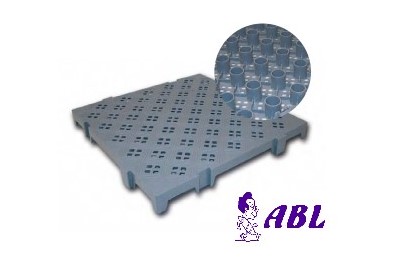 LOSETA PLASTICO 50X50X5h COLOR GRIS